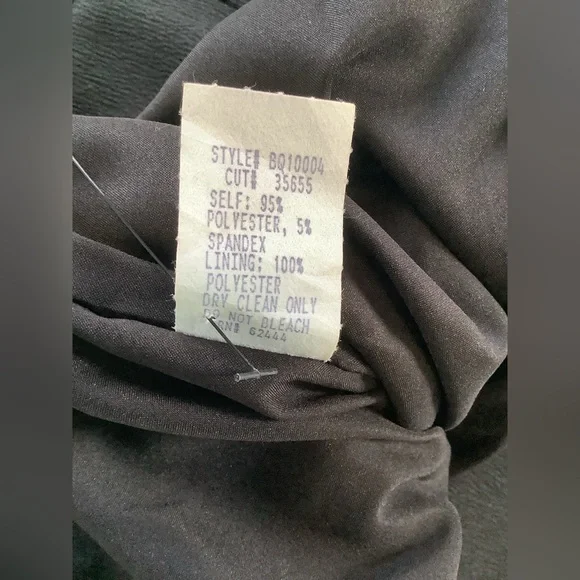 Nicole Miller Black Midi Dress NWT - Picture 8 of 8